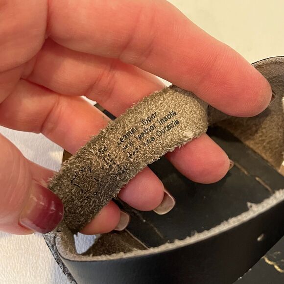 Salt Water Sandals Kids Size 13 Black Unisex Leather - Picture 5 of 8